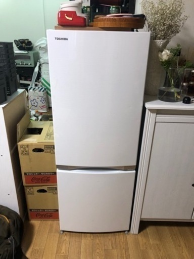 東芝 冷蔵庫 GR-M15BS 2018年式
