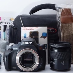 ☆SONY α330☆S数少○スマホ転送○バック付き○初心者向け 1ヶ月動作