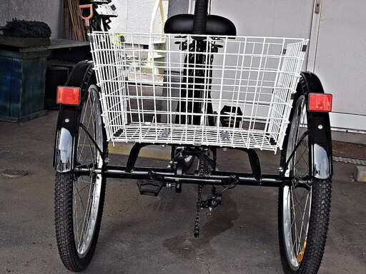大人用三輪自転車　新品同様品　今年５月購入数回使用　今ならオマケ　ブリジストン２輪車