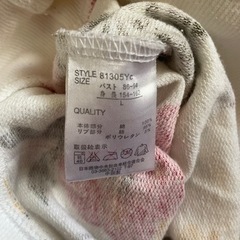 半袖パーカー ハイビスカス柄の画像