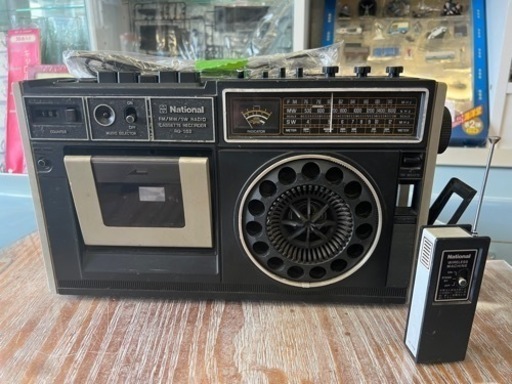 昭和‼️当時もの‼️National‼️ナショナル‼️カセット‼️レコーダー‼️