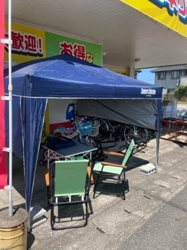 キャンパーズコレクション☆ワンタッチタープ☆ハイコンパクトパティオタープ☆250【こちらは店舗です。浜村鹿野温泉ICから3分 買取本舗 宮本リサイクル 営業時間9～19時 定休日水曜のみ←連絡できませんm(_ _)m 】