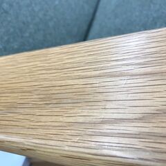 ★ジモティ割あり★ Unico 2人掛けソファー VISKA  ブラウン・グリーン H74×W124×D82 クリーニング済み KJ2404の画像