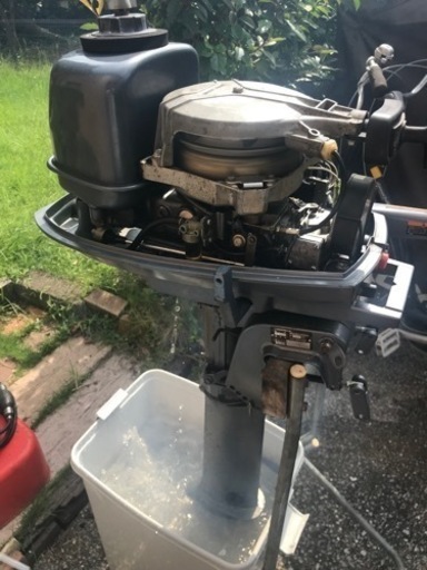 ヤマハ5馬力船外機　L足　整備済み
