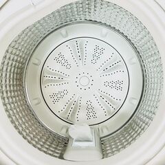 Haier ハイアール 5.5kg 洗濯機 JW-AE55 2022年製 一人暮らし 小型 ホワイト シルバー 高年式 / C【01】の画像
