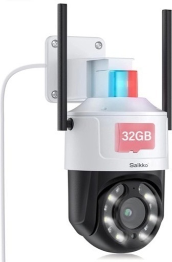 新品未使用❣️防犯カメラ ワイヤレス 屋外 500万画素 5倍光学ズーム 自動追尾