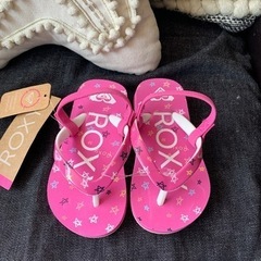 ロキシー　新品　ビーチサンダル　12cm