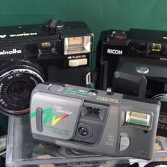 おそらく稼働する　minolta　AFなど7台　　コンパクトセットBの画像