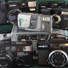 おそらく稼働する　minolta　AFなど7台　　コンパクトセットB