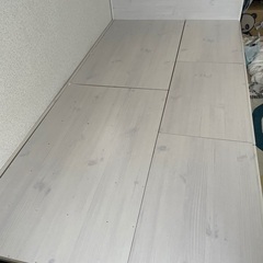 ベッド/収納付きベッド/白の画像