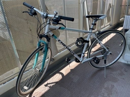 クロスバイク　アサヒ　シェボー　【数回の使用のみ】