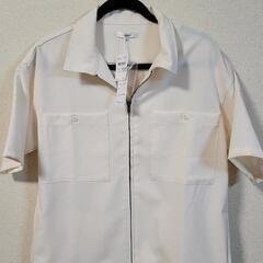 ★メンズシャツ【ivory】サイズ【M】新品未使用品★