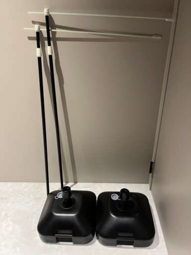 旗のぼりポール2個➕土台2個セット