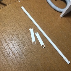 ロイヤル白　32ミリ丸パイプとエンドキャップ