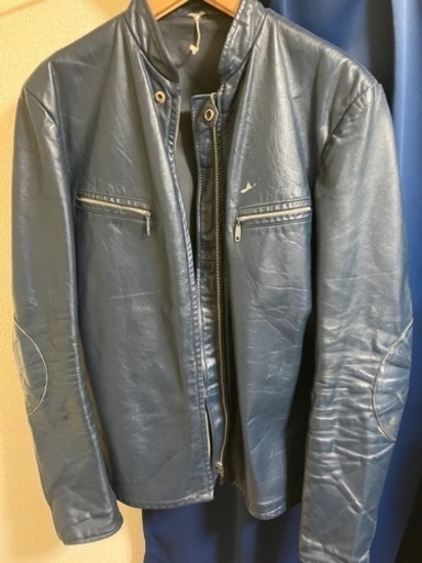 古着70年代シングルライダースそジャケット