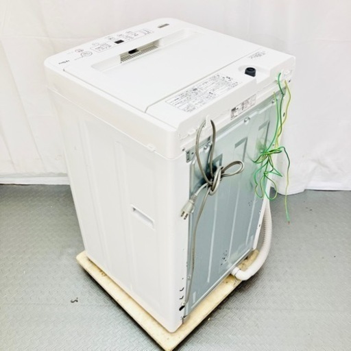 YAMADA ヤマダ電機 風邪乾燥機能付き 4.5kg 洗濯機 YWM-T45H1 2020年製 一人暮らし 小型 ホワイト 高年式 / D【nz1279】