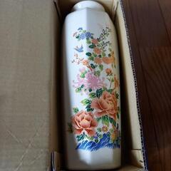 未使用　花瓶　菊