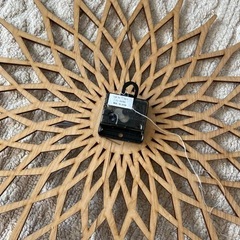 おしゃれな掛け時計（ジャンク品）0円　の画像