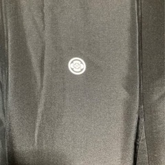 さらにお値下げしました！　女性用　黒紋付き　未使用品の画像