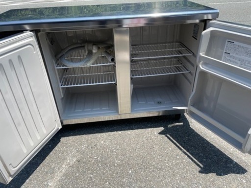 ■中古品 ホシザキ業務用テーブル形冷凍冷蔵庫 RFT-120PTE1 2015年 1200ｘ450ｘ800ｍｍ 台下冷凍冷蔵庫 動作問