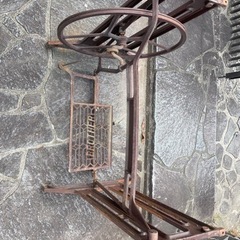brother 足踏みミシン台　アンティーク　昭和の画像