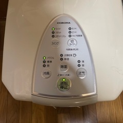 CORONA CDM1416  冷風衣類除湿機　スポットクーラーの画像