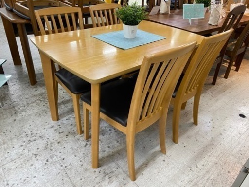 【愛品館 江戸川店】hikari（光ｸﾞﾛｰﾊﾞﾙﾄﾚｰﾃﾞｨﾝｸﾞ）ダイニングテーブル5点セット ID:152-008726-007