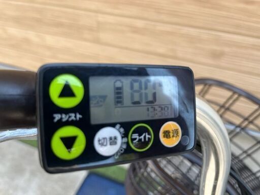 美車?大容量12Ah?pas with パスウィズ　電動自転車　電動アシスト自転車　26インチ　中古   72110