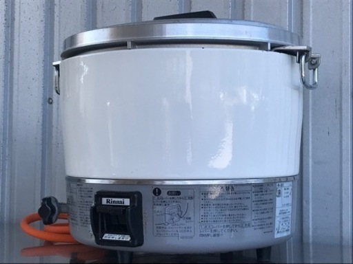 リンナイ◇業務用ガス炊飯器◇3升用◇プロパンガス用◇ゴム管接続/直径9.5mm◇RR-30S1-LP◇K756★