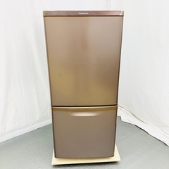 Panasonic パナソニック 138L 2ドア 冷凍 冷蔵庫 NR-B14AW-T 2018年製