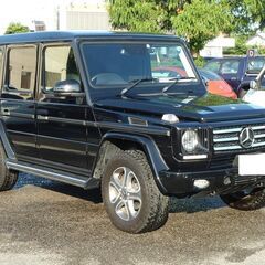 H27 Gクラス G350　ブルーテックラグジュアリーパッケージ　ブラックレザーシート　ナビ　フルセグ　ワイドモニター　サンルーフ　オールテレーンタイヤ　車検６年１月　R5年度自動車税込　16512の画像