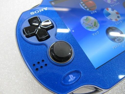 ?入荷！SONY ソニー PSVITA 本体 ブルー PCH-1000 【ゲーム機高価買取アールワン田川】