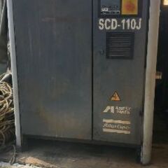 アネスト岩田 スクリューコンプレッサー SCD-110J 200V 15馬力 オイルフリー ANEST IWATAの画像