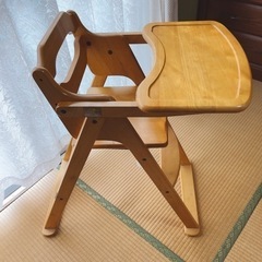 決まりました❣️折りたためるベビーチェアの画像