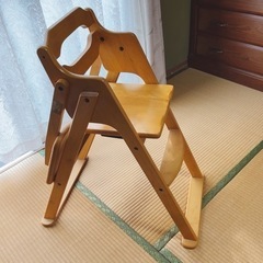 決まりました❣️折りたためるベビーチェアの画像