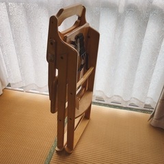 決まりました❣️折りたためるベビーチェアの画像