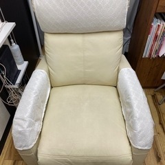 お一人様用リクライニングソファー　自作カバーセットの画像