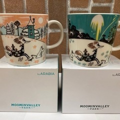 【愛品館 江戸川店】アラビア ムーミンバレーパーク限定ペアマグカ...