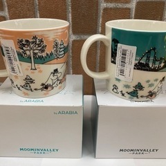 【愛品館 江戸川店】アラビア ムーミンバレーパーク限定ペアマグカップセット ID:102-026511-007の画像