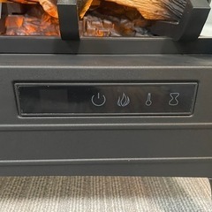 暖炉型ファンヒーター 3D赤外線電気暖炉POWER HEAT DFI-5010の画像