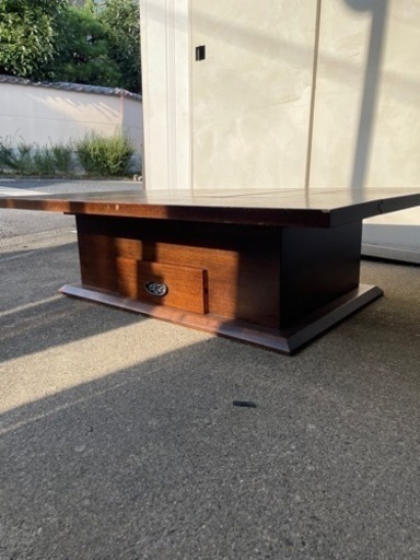 収納スペース付き　ローテーブル