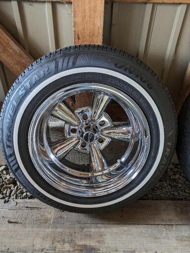 サプリウム　ホイール　13inch　５穴　7J　リバース　OFF-44(多分)　PCD114.3→127(長穴) ホイール サプリウム