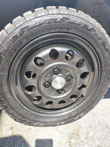 超美品！ハイゼット4本セット１５５／６５Ｒ14　 ケイフィネス　14✕4.5J
