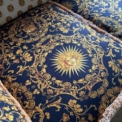 Versace 3人掛けソファー　ヴェルサーチの画像