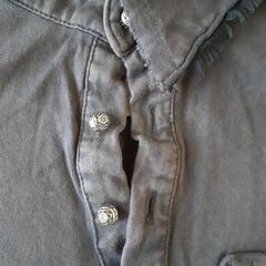 メンズシャツ七分丈の画像