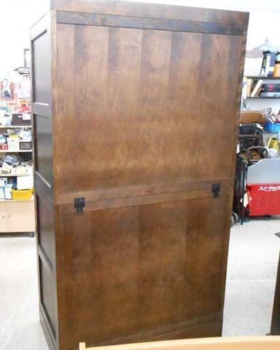北海道民芸家具 和ダンス 幅106cm 奥行59cm 高さ195cm チェスト タンス 箪笥 整理箪笥 高級家具 札幌 西野店