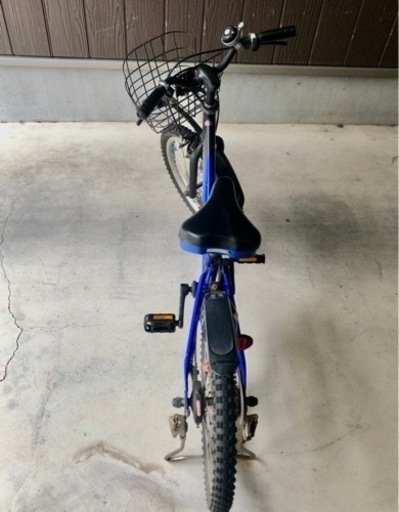 18インチ　子ども用自転車　子供用　キッズ用　青　ロード【美品】