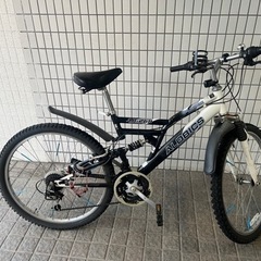 マウンテンバイク　26インチ　18段ギア
