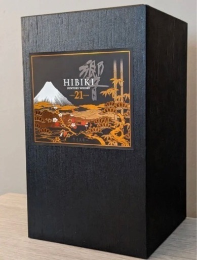 サントリー ウイスキー 響21年 700ml　意匠ボトル（花鳥風月）