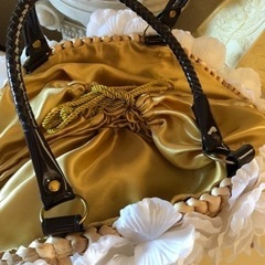 花かごバック❤️新品！大きめですよの画像